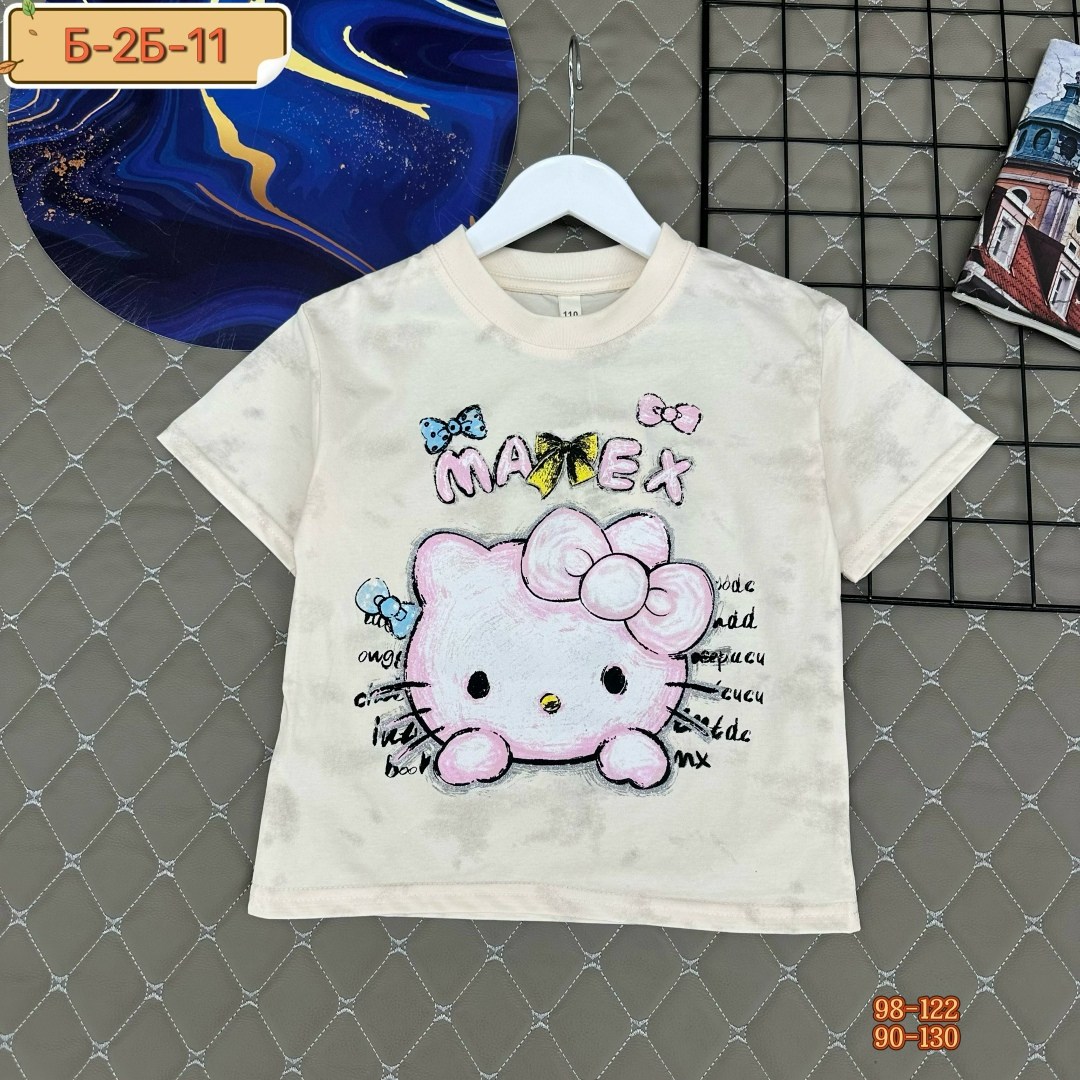 белая футболка с принтом hello kitty gloria jeans,футболка для девочек,футболка с хеллоу китти,молочная футболка oversize с принтом hello kitty gloria jeans,белая футболка с принтом hello kitty