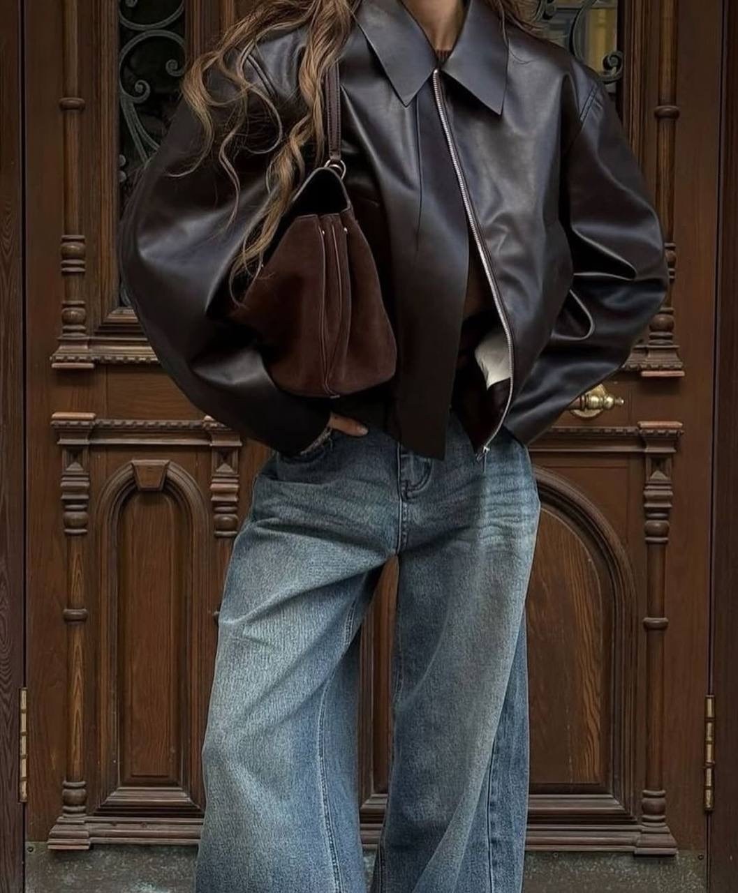 кожаная куртка,женская кожаная куртка,куртка-бомбер из искусственной кожи,женская куртка из искусственной кожи