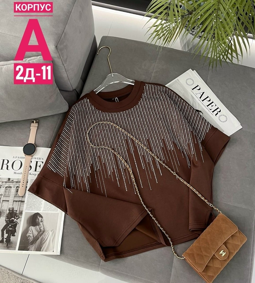 футболка со стразами оверсайз shein collection 223267776,женская футболка,,футболка базовая со стразами оверсайз odmir 302929248