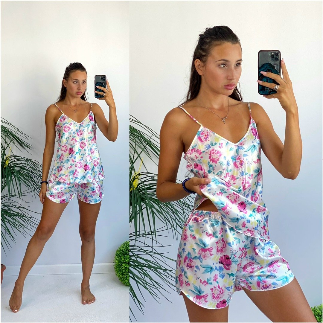 женская пижама,пижама комплект,пижама женская топ,женская пижама топ с шортами,пижама женская с шортам