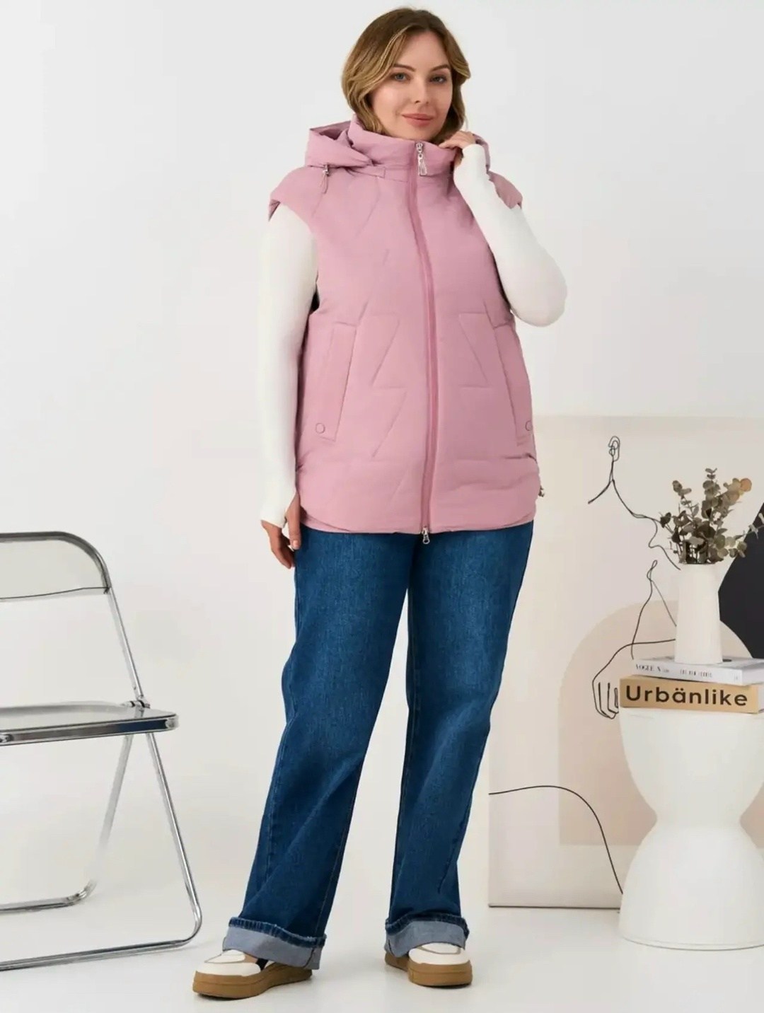 демисезонная жилетка,жилет демисезонный,жилетка женская,жилет на синтепоне,жилет