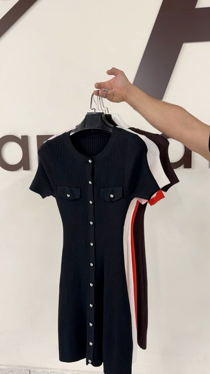 платье на пуговицах,трикотажное платье,повседневные платья,женское платье