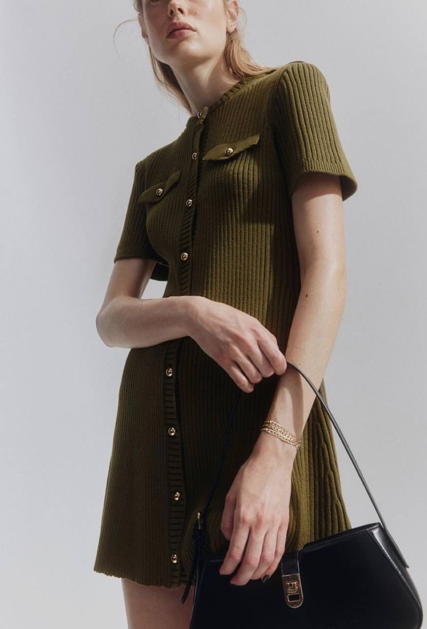 платье на пуговицах,трикотажное платье,повседневные платья,женское платье