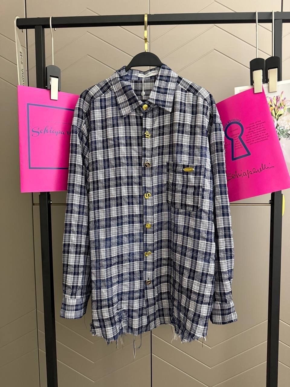 рубашка женская в клетку оверсайз,рубашка в клетку от miu miu,рубашка в клетку оверсайз y2k thirteen brand,женская рубашка в клетку,рубашка в клетку