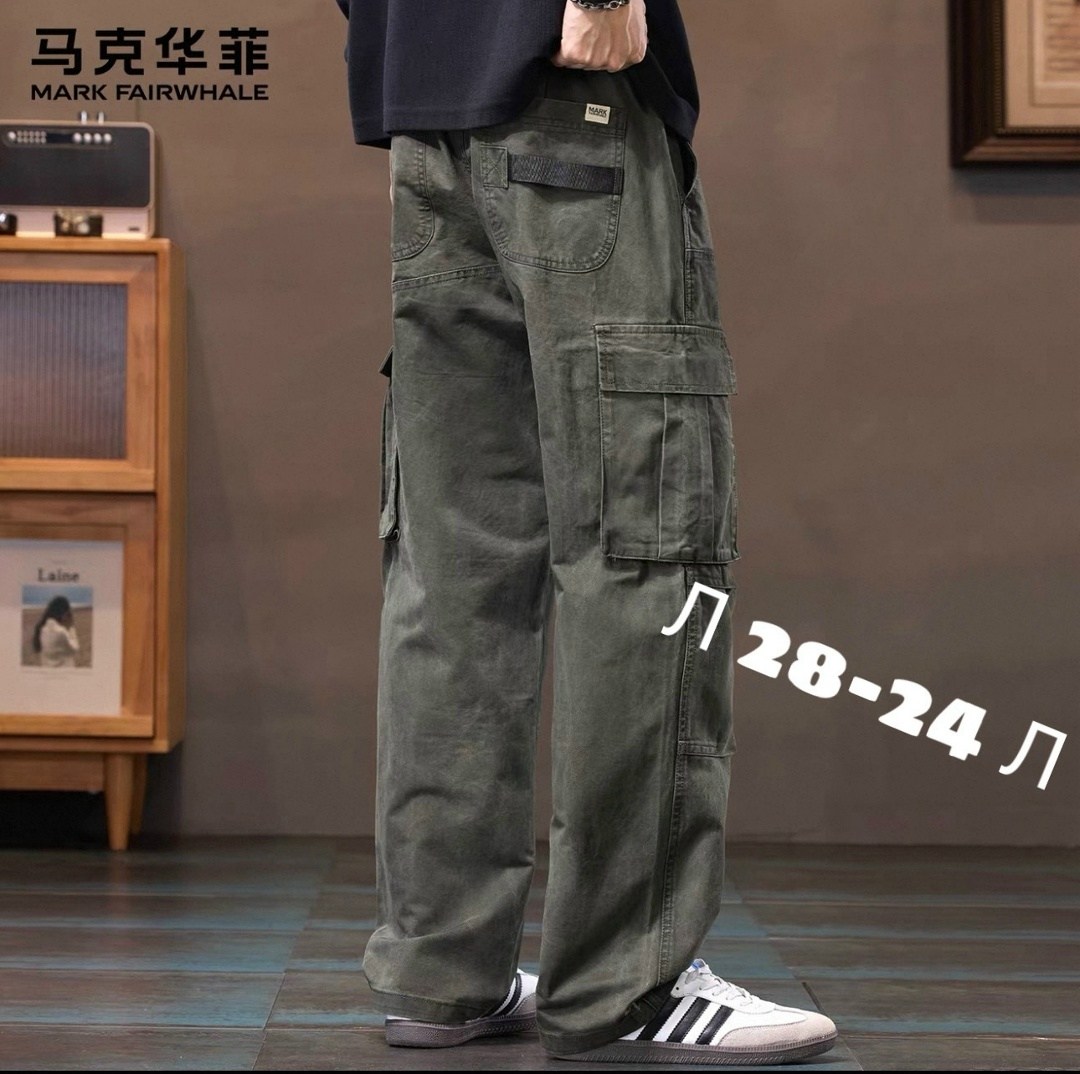 широкие брюки карго,брюки карго мужские,брюки с карманами,брюки карго повседневные,брюки мужские модные