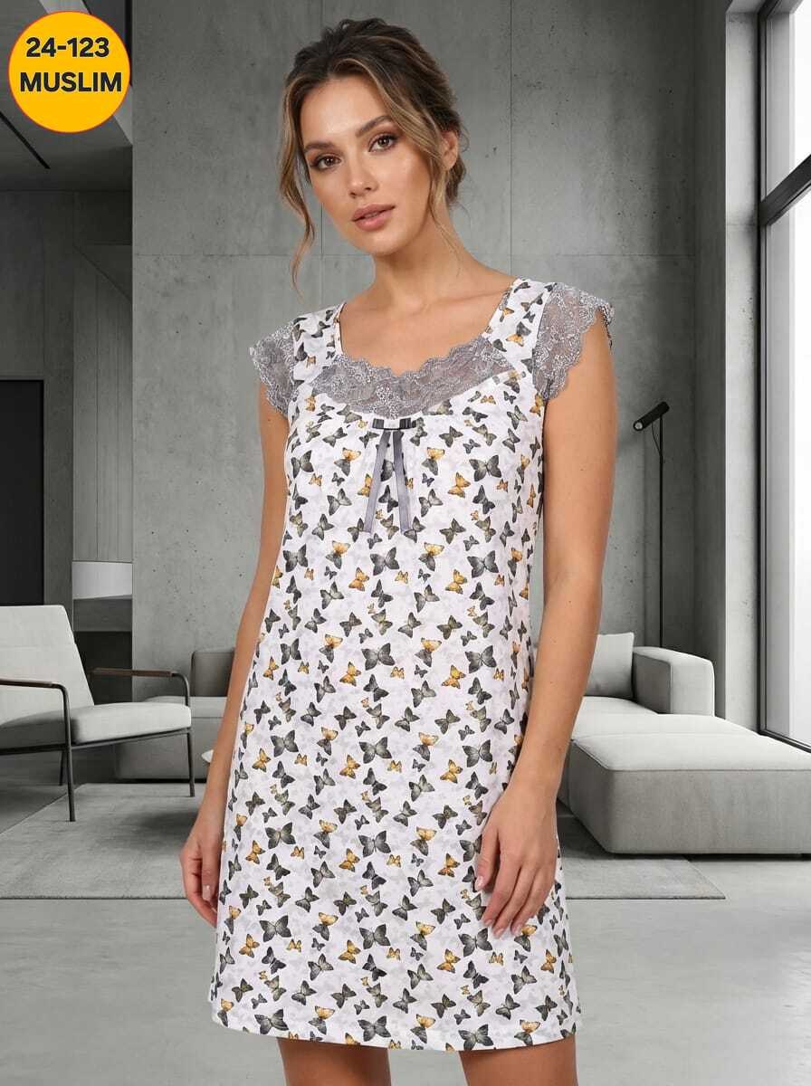 ночная сорочка женская,ночная сорочка,ночная сорочка женская хлопок,ночная сорочка трикотажная хлопок mironia,сорочки женские