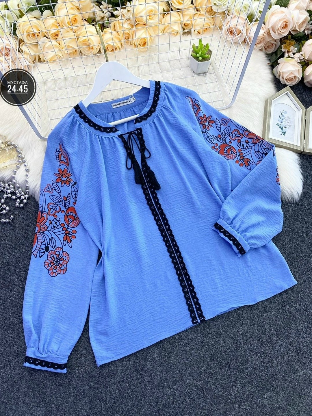 женская блузка с вышивкой,блузка с вышивкой,повседневная блуза,блузка в стиле бохо,блузка кофта