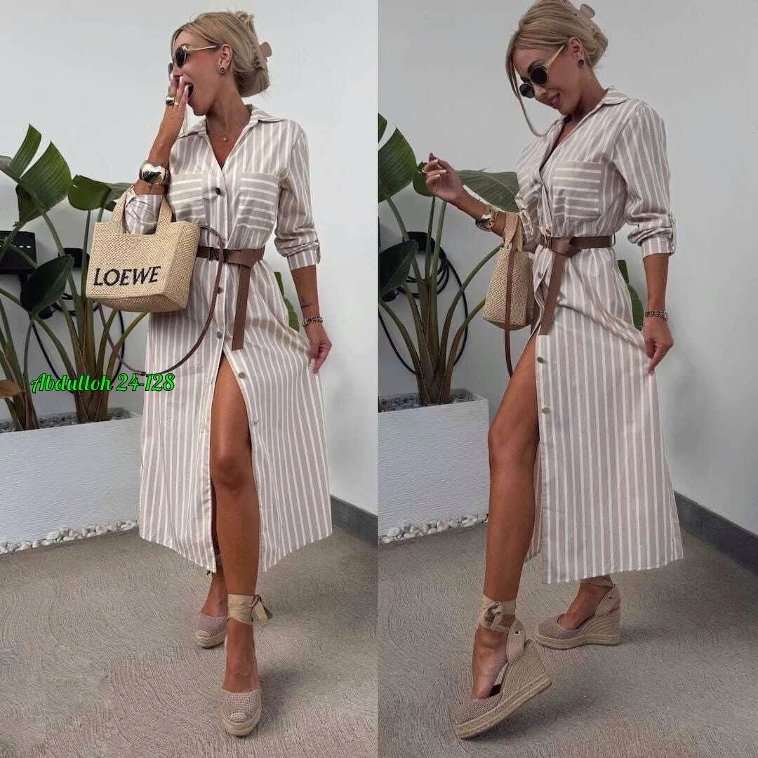 платье рубашка в полоску,летнее платье рубашка,платье рубашка,платье на лето,платье рубашка миди длины