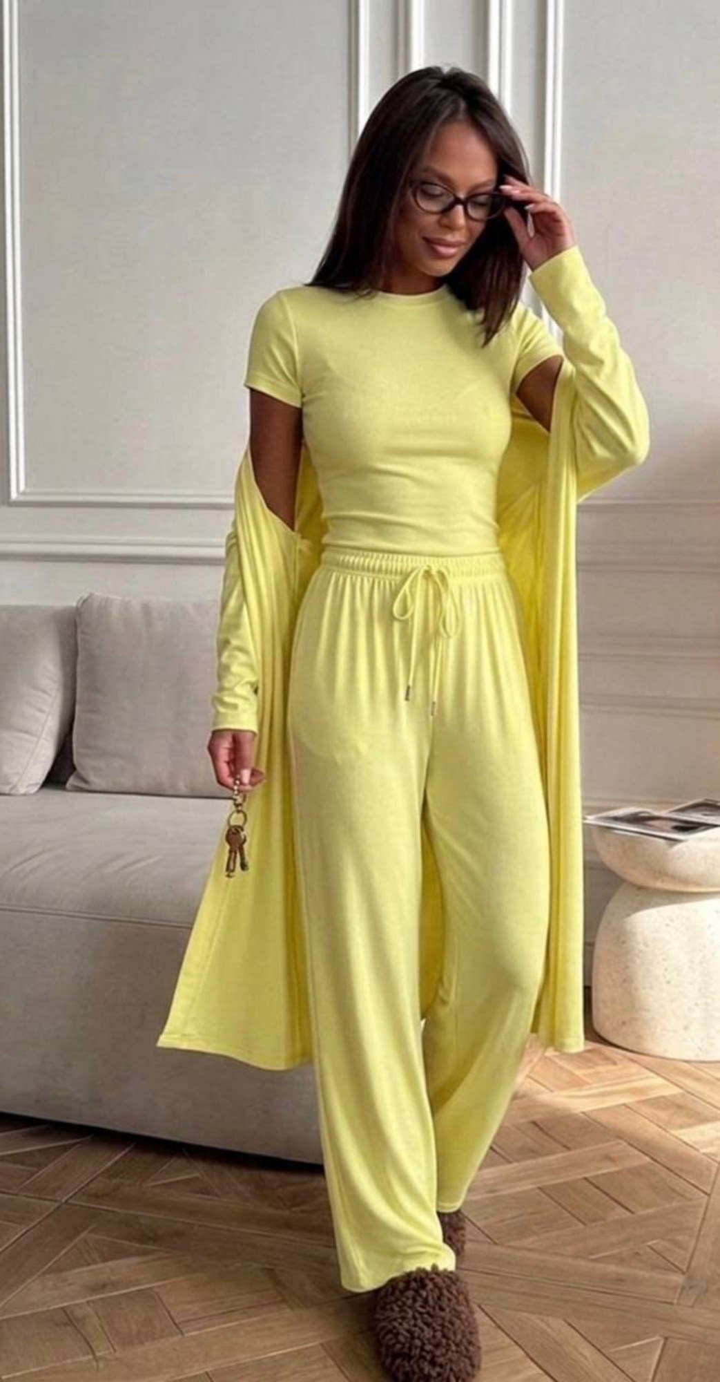 трикотажный костюм,костюм с кардиганом,костюм с брюками,женский костюм,костюм тройка женский