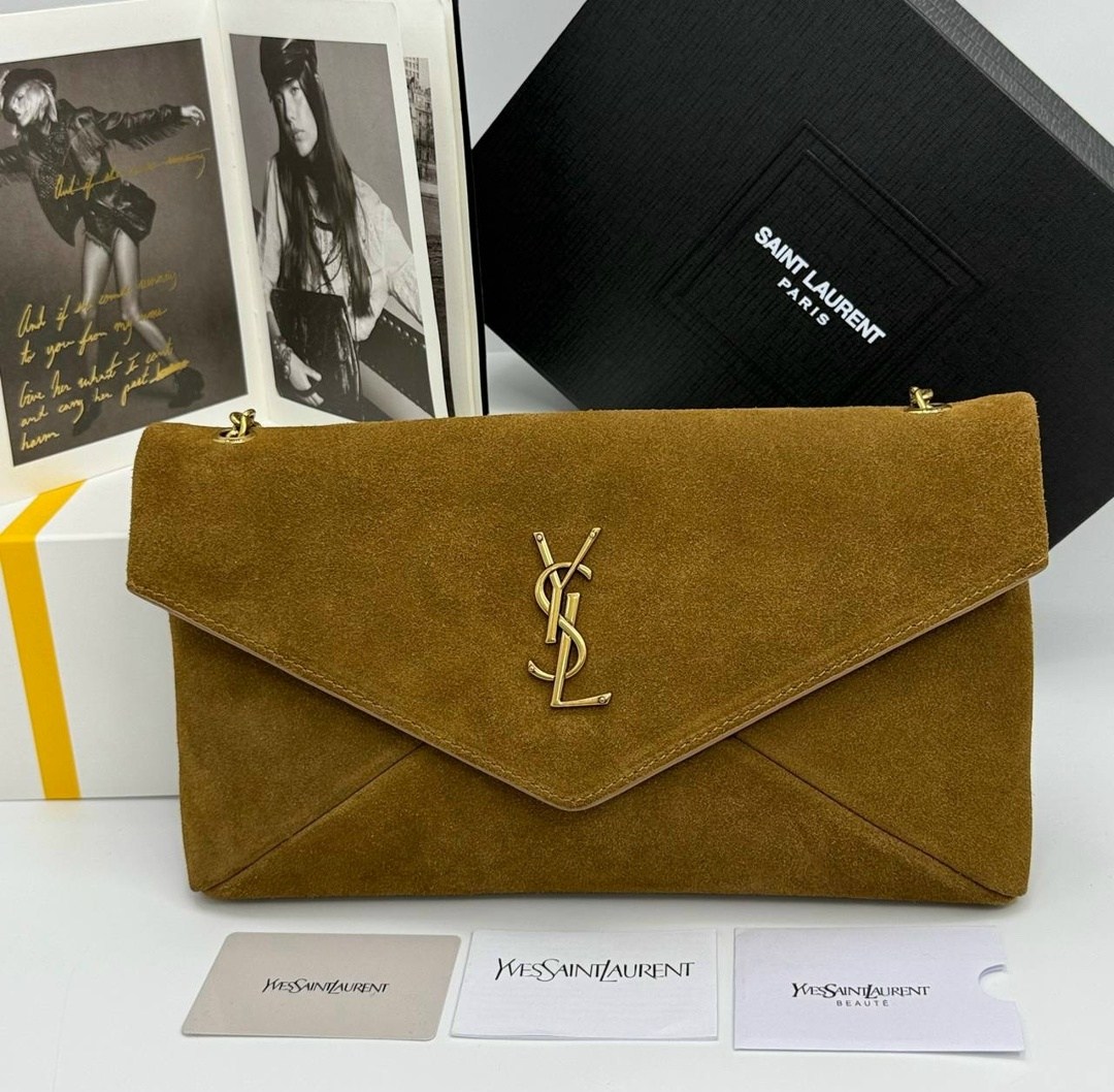 замшевая сумка,клатч,saint laurent сумка,сумка женская yves saint laurent замша натуральна,кожаный клатч