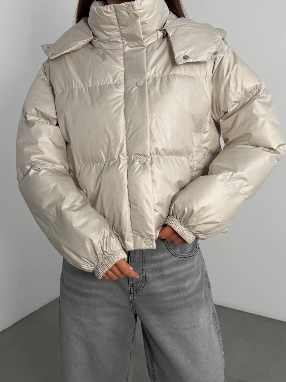 куртка демисезонная женская,куртка женская,куртка дутая укороченная оверсайз xr-girl,модная куртка,куртка оверсайз