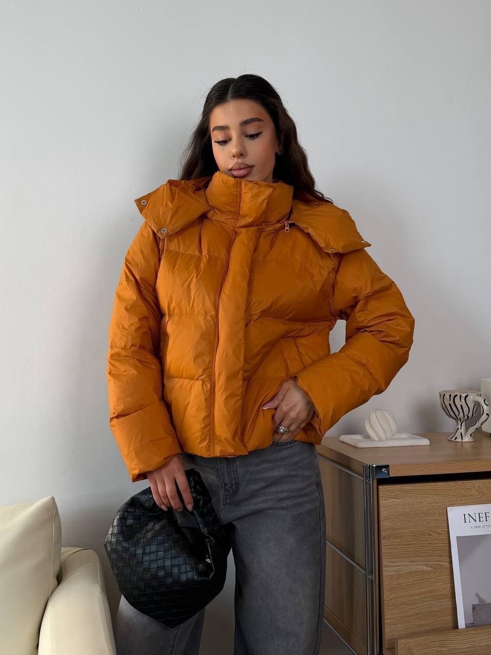 куртка оверсайз,куртка женская,куртка короткая,объемный пуховик,короткий пуховик