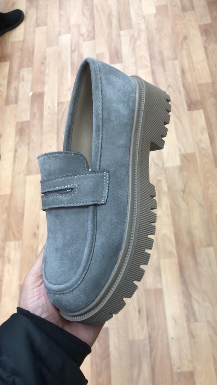 ,синие замшевые лоферы женские,женские лоферы,лоферы синие,лоферы замш
