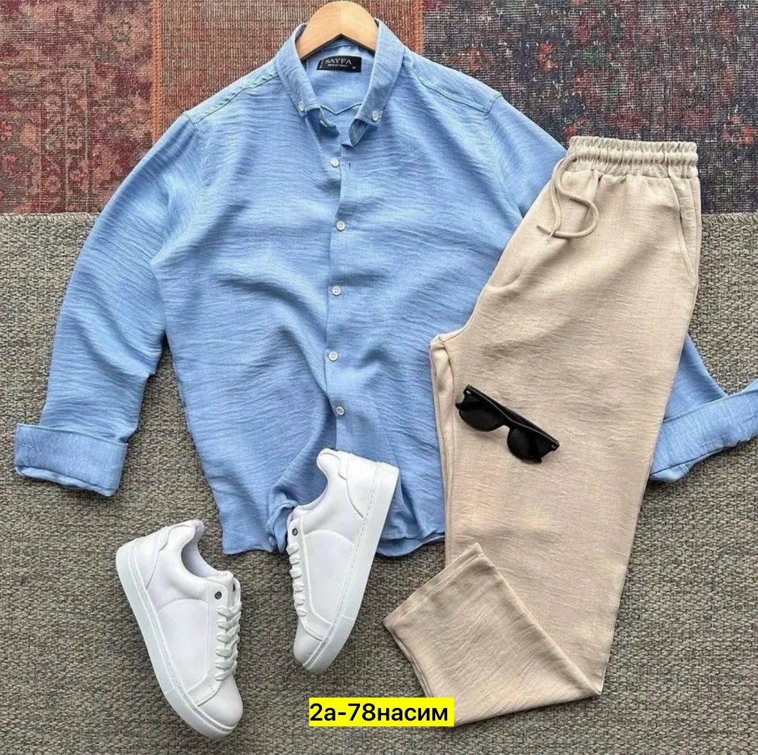 летние мужские костюмы,мужская мода,рубашка и брюки,мужская одежда,одежда для мужчин