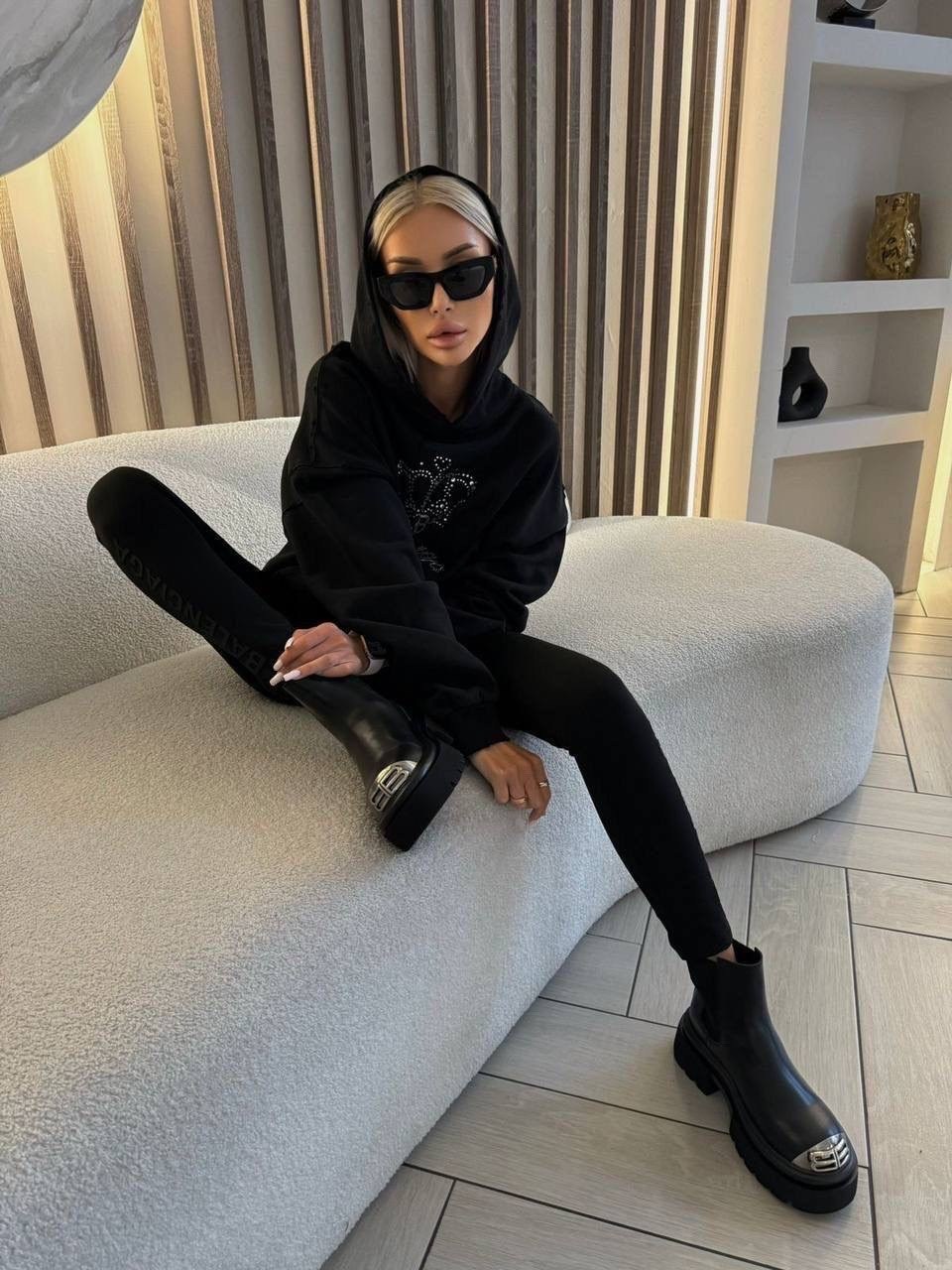 женские ботинки,стильные ботинки,обувь,ботинки челси баленсиага,обувь модная