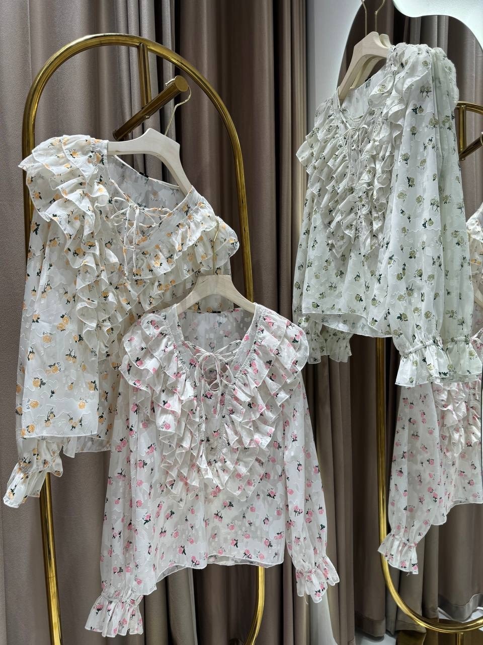 стильная блуза,блузка стильная,блузка с оборками,блузы,блузка с принтом