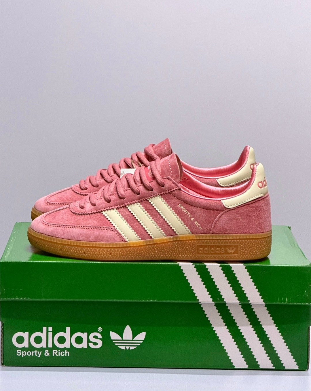 adidas handball spezial sporty & rich pink,кроссовки adidas,adidas handball spezial sporty and rich size 75 mens pink ih2610,,кроссовки adidas spezial