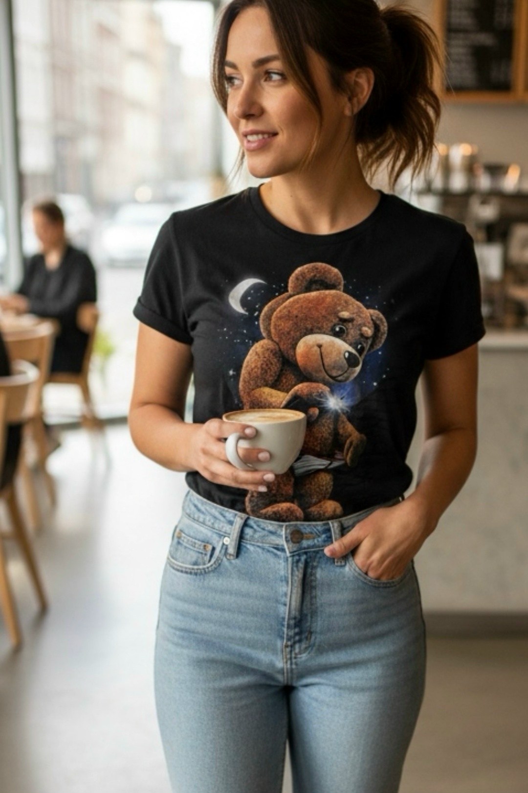 футболка мишка,футболка с медведем,футболки мужские,футболка с мишкой мужская,футболка мужская с принтом мишки