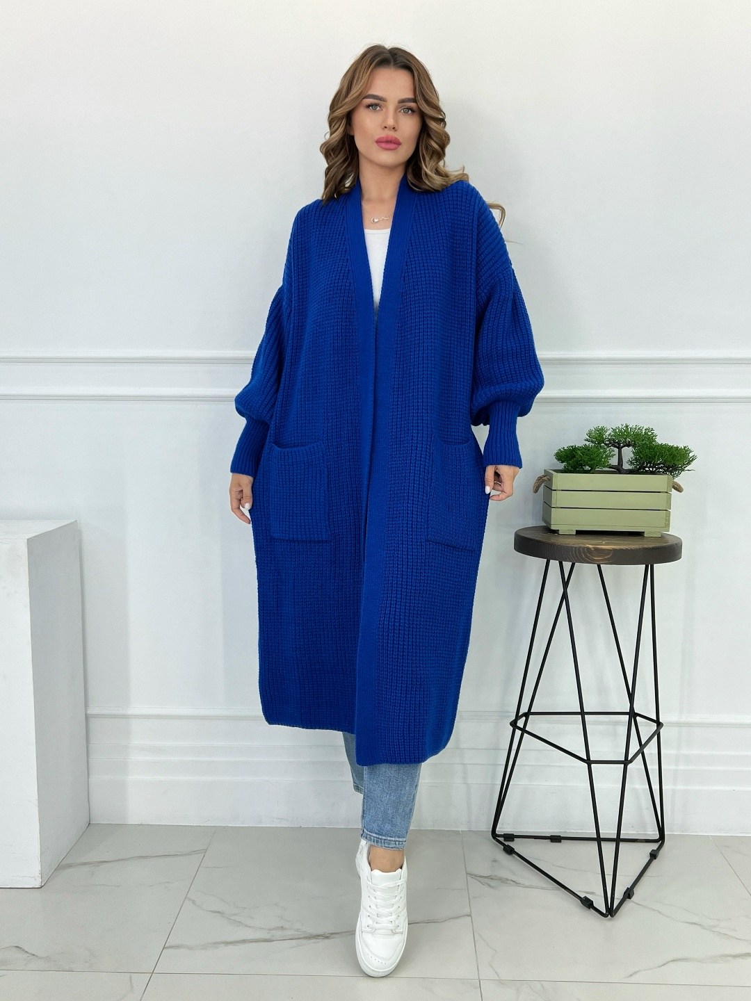 базовый длинный вязаный кардиган,кардиган длинный вязаный арт. 11669110,кардиган теплый kotam,кардиган ,кардиган длинный женский вязаный