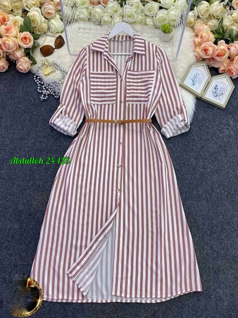 платье рубашка в полоску,летнее платье рубашка,платье рубашка,платье на лето,платье рубашка миди длины