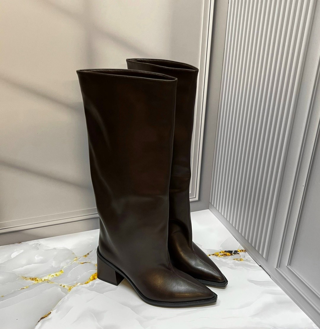 сапоги,сапоги до колена на высоком каблуке с острым носком,женские сапоги,, женская