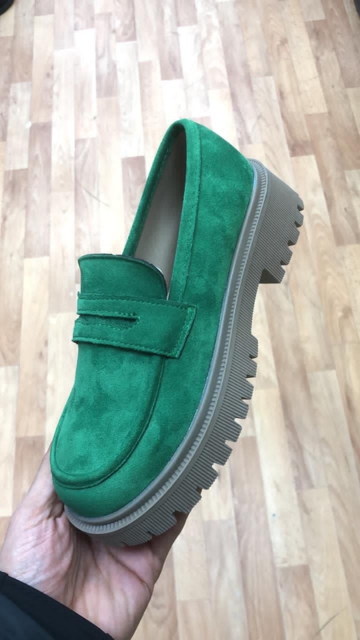 ,синие замшевые лоферы женские,женские лоферы,лоферы синие,лоферы замш