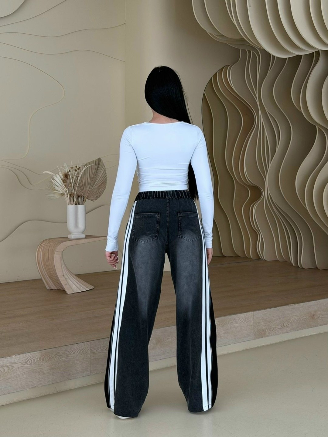 джинсы комбинированные,женские джинсы,джинсы спортивные,одежда джинсы,джинсы с полосками