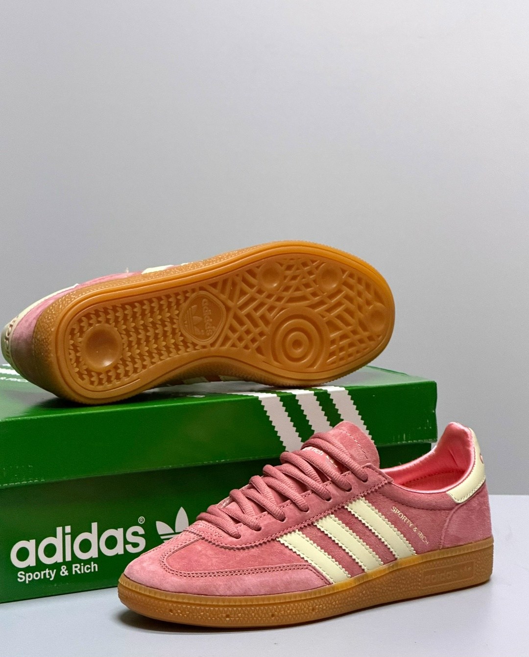 adidas handball spezial sporty & rich pink,кроссовки adidas,adidas handball spezial sporty and rich size 75 mens pink ih2610,,кроссовки adidas spezial