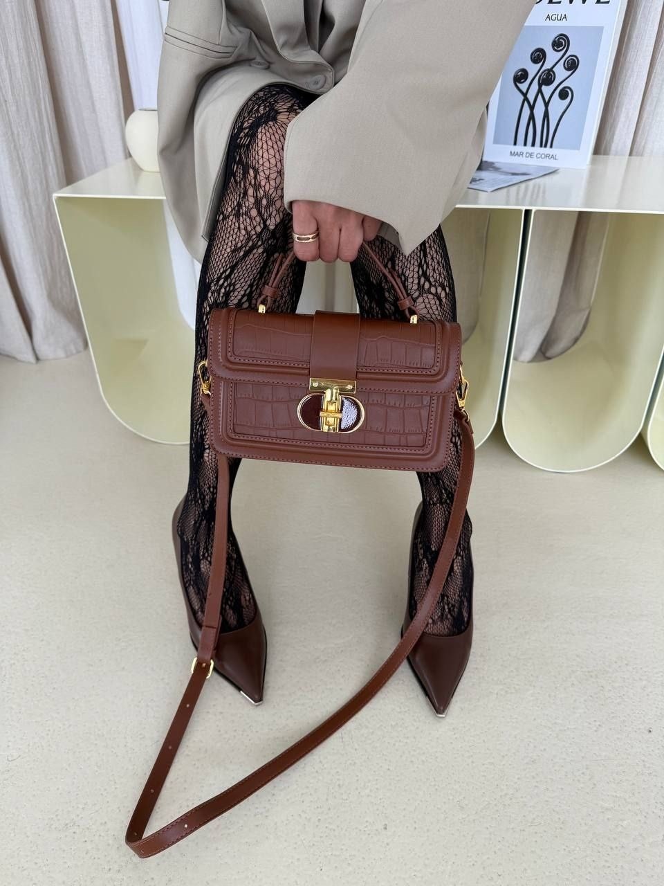 сумка,сумка кросс-боди через плечо flese,сумка через плечо маленькая коричневый,модная сумка,сумка кросс-боди