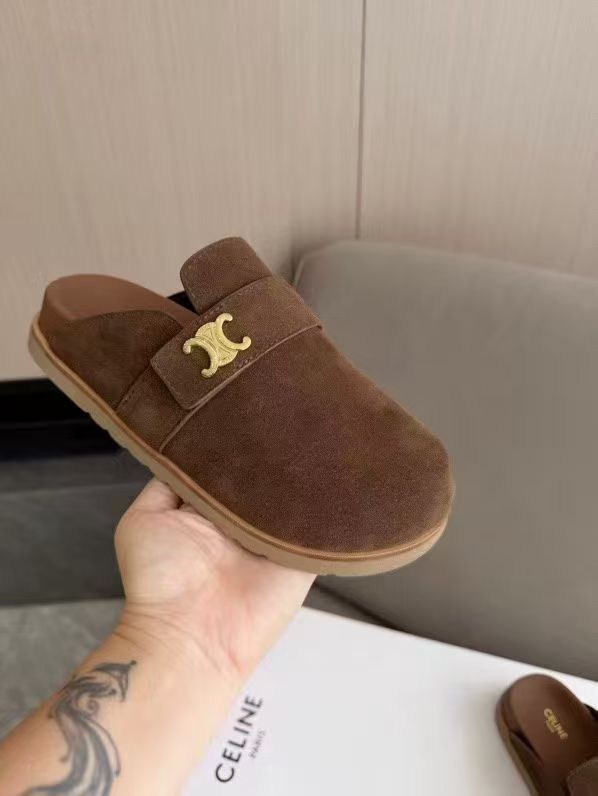 ,тапочки модные,женская ,модные женские тапочки на меховой платформе из замши, теплая