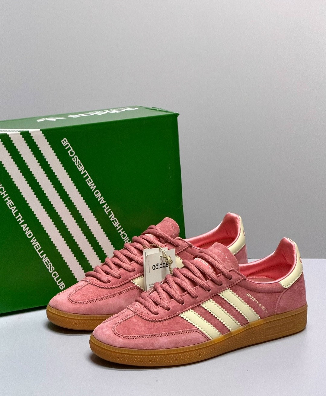 adidas handball spezial sporty & rich pink,кроссовки adidas,adidas handball spezial sporty and rich size 75 mens pink ih2610,,кроссовки adidas spezial