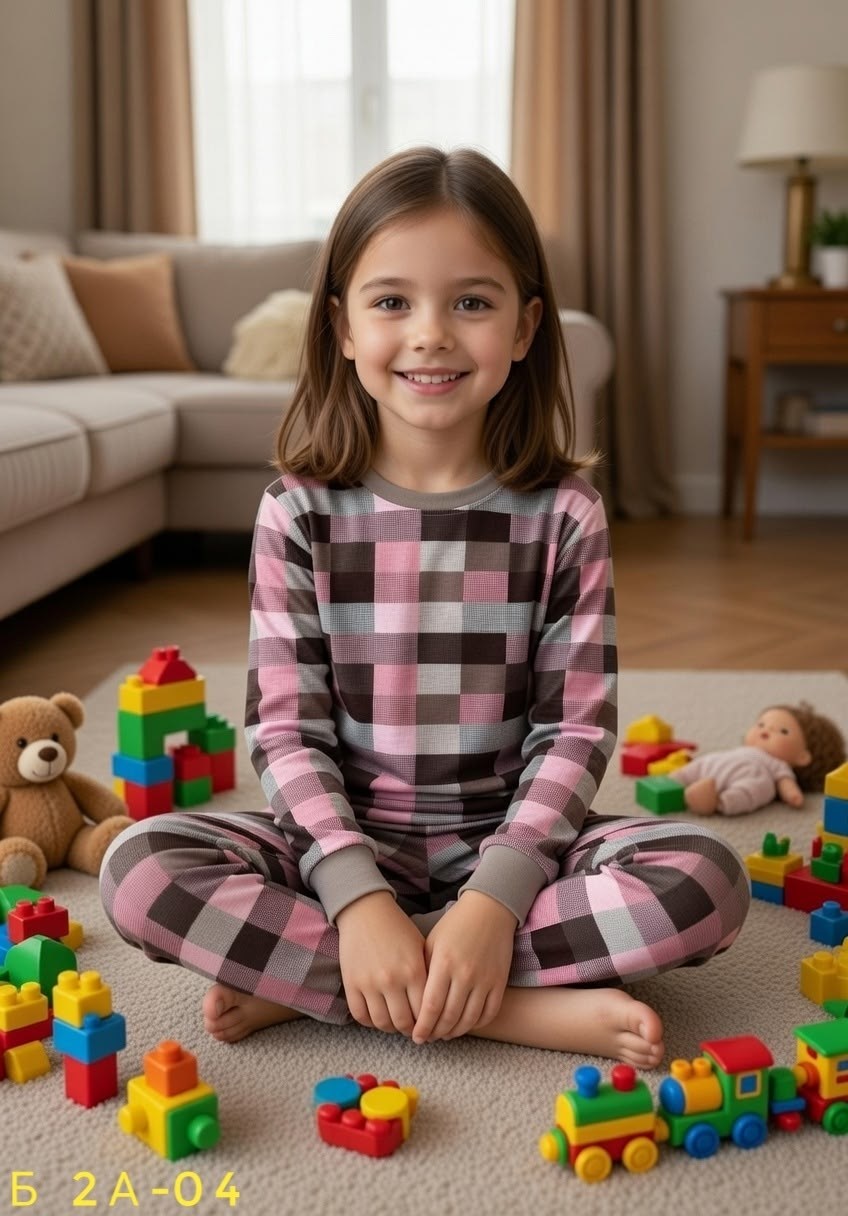 пижама для детей,пижама детская ohana kids milk серый,пижама костюм для малышей,детская пижама,девочка в пижаме