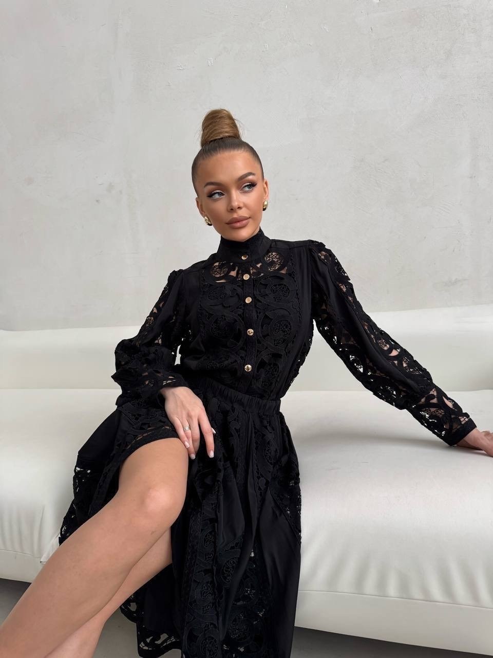 элегантный костюм женский,кружевной костюм,костюм с юбкой,кружевное платье,платье черное кружевное