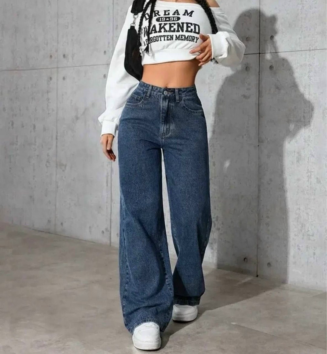 женские широкие джинсы,женские джинсы с высокой талией,широкие джинсы,женские джинсы,джинсы широкие с высокой посадкой dh fashion