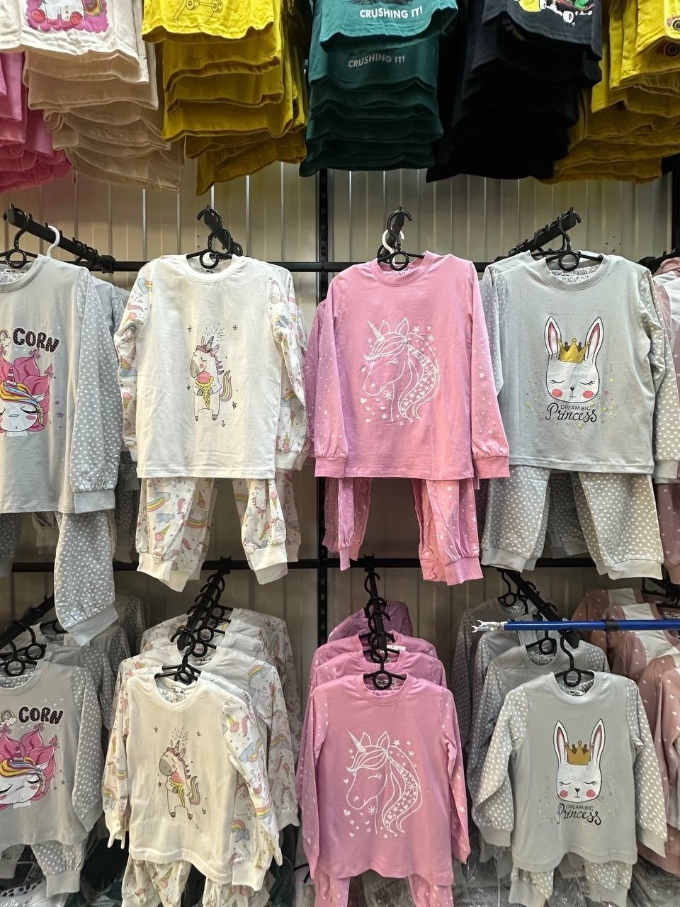 пижама для девочек турецкой торговой марки vitmo,пижама для девочек,пижама детская для девочки,детские пижамы,детская пижама