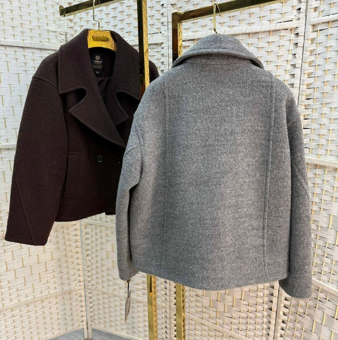 полупальто,полупальто оверсайз,пальто короткое,женское пальто,шерстяное пальто