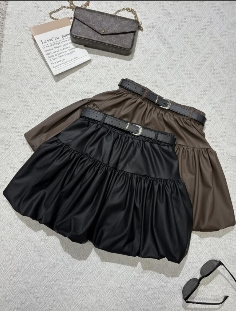 мини-юбка из искусственной кожи в стиле гот-панк,мини-юбка из искусственной кожи с высокой талией и оборками,женская кожаная мини-юбка с оборками черная,женская юбка из искусственной кожи dq1427,юбка