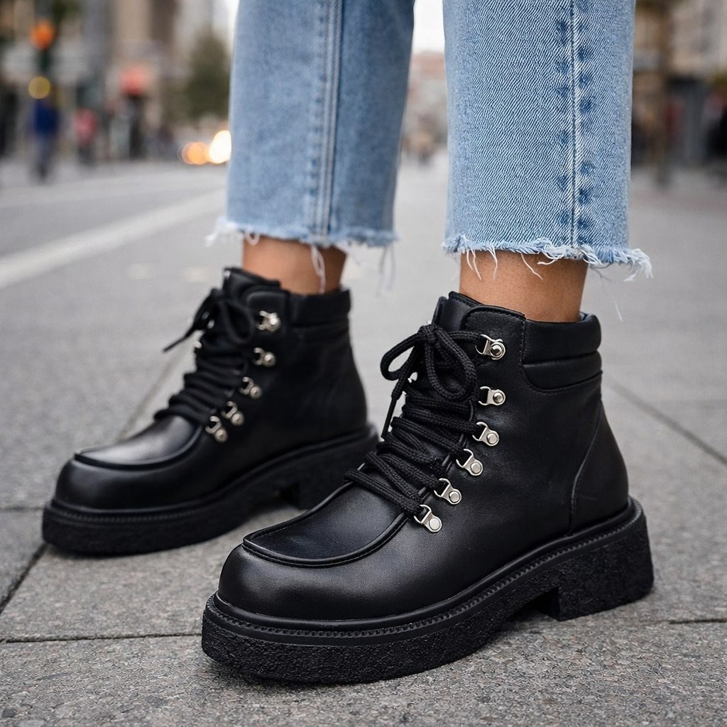 ,ботинки женские,женская ,грубые ботинки,ботинки и ботильоны