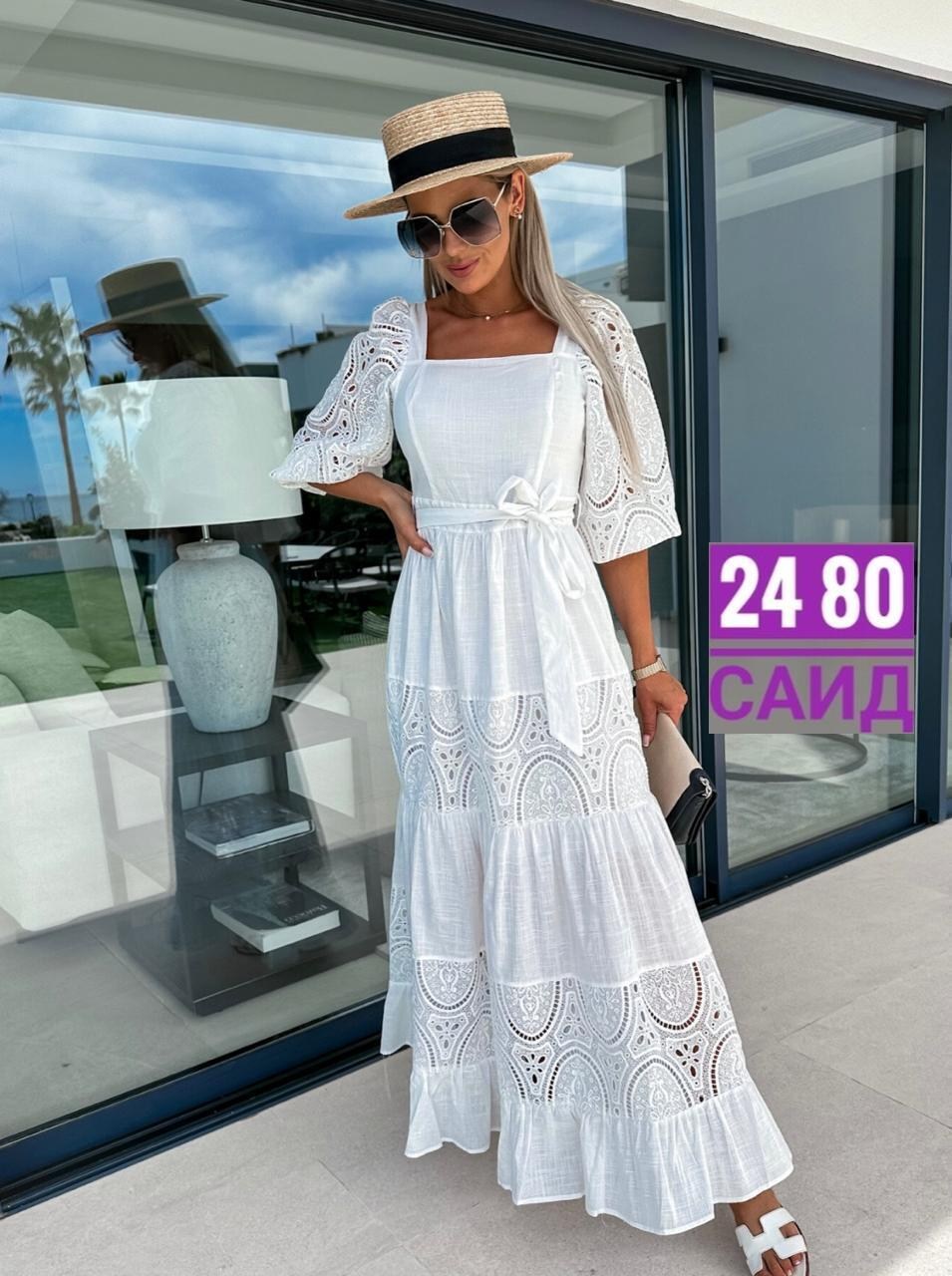 платье летнее женское,длинное платье летнее,длинное белое платье,кружевное платье,летнее платье макси