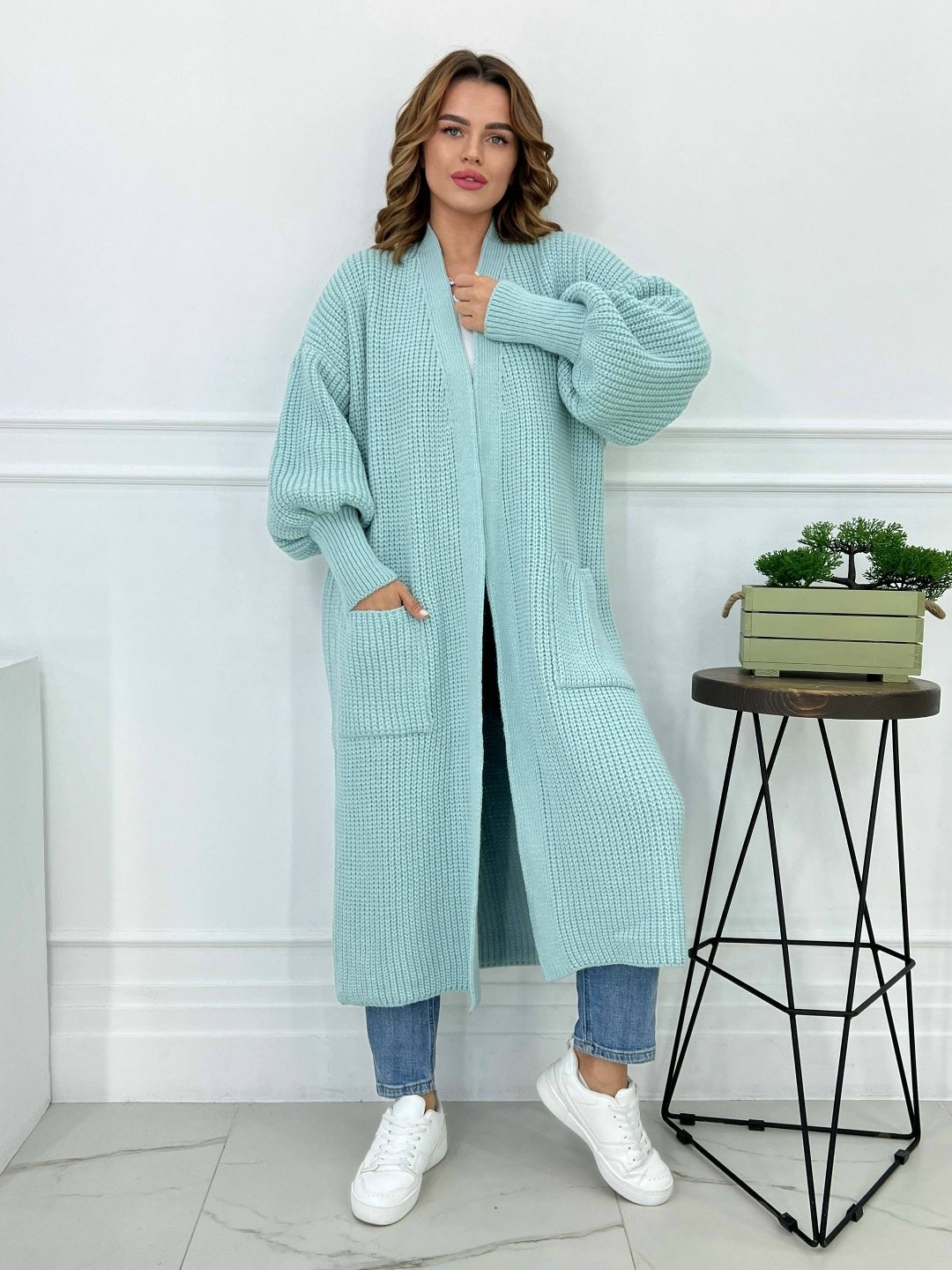 кардиган длинный вязаный арт. 11669110,базовый длинный вязаный кардиган,кардиган ,кардиган длинный женский вязаный,кардиган вязаный длинный