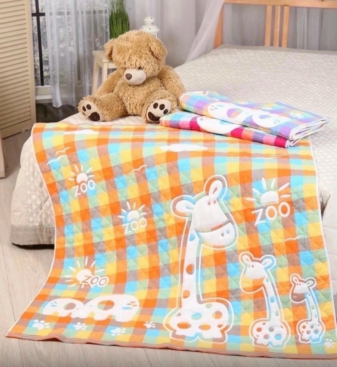 плед детский,детские пледы,детское одеяло с жирафиком,покрывало детское,детский плед двухсторонний