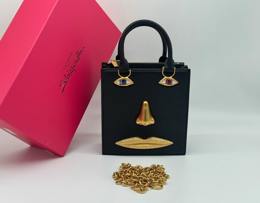 сумка-тоут schiaparelli,сумка schiaparelli,сумка женская schiaparelli,бархатная сумка для глаз schiaparelli premium sense demon,сумка женская shiaparelli & salvador dali