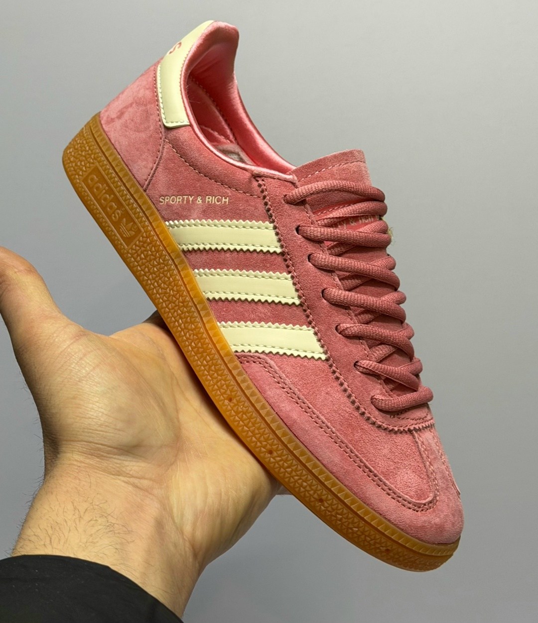 adidas handball spezial sporty & rich pink,кроссовки adidas,adidas handball spezial sporty and rich size 75 mens pink ih2610,,кроссовки adidas spezial