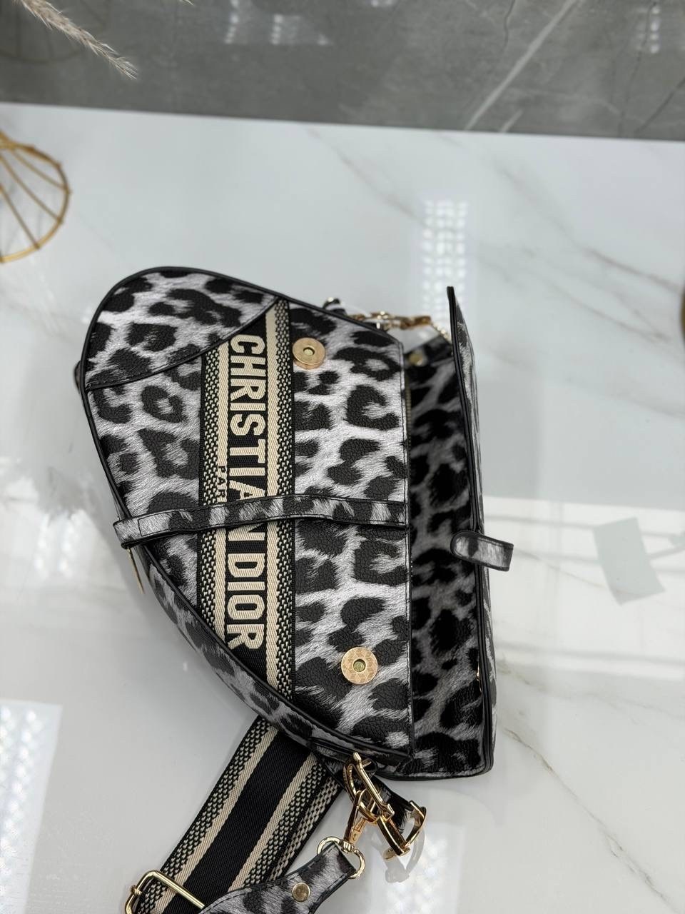 сумка,сумка седло диор,сумка диор,модная сумка,леопардовая сумка