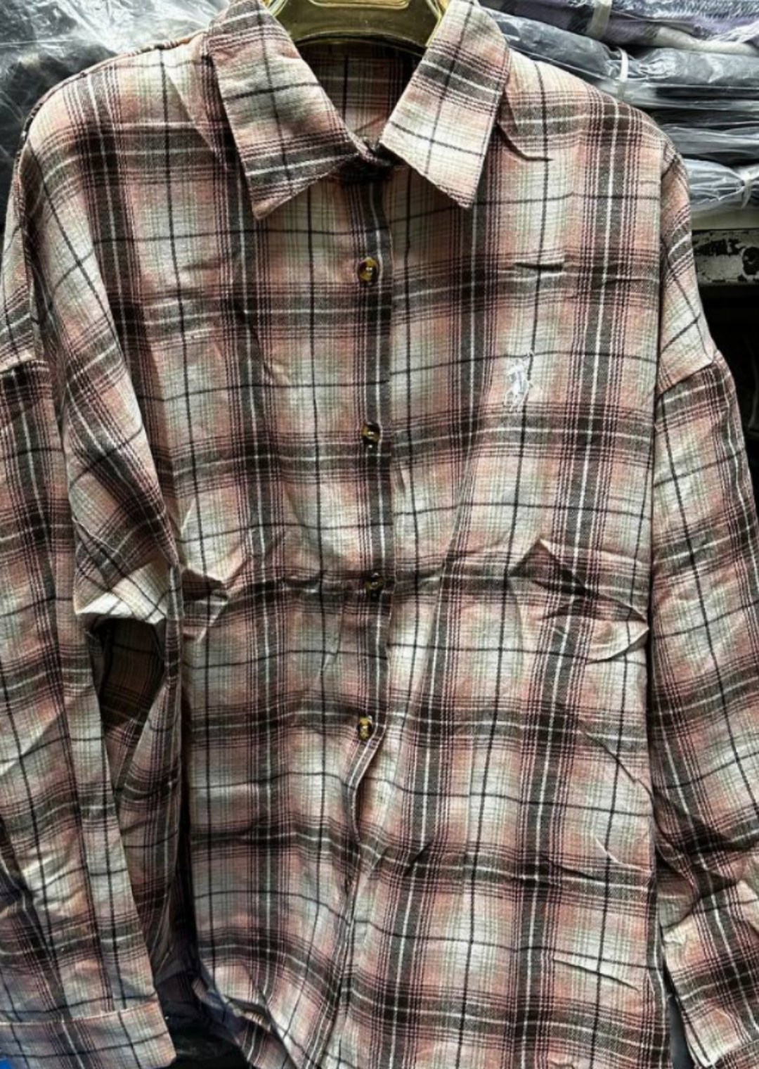 женская рубашка в клетку,фланелевая рубашка в клетку женская,женская рубашка,трикотажная женская рубашка в клетку для офиса и повседневной жизни,рубашка oversize клетка варенка bem style