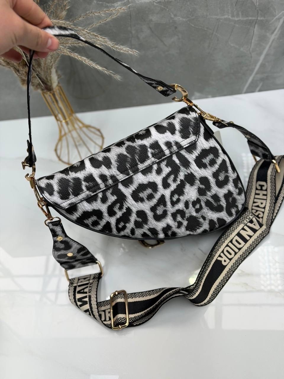 сумка,сумка седло диор,сумка диор,модная сумка,леопардовая сумка