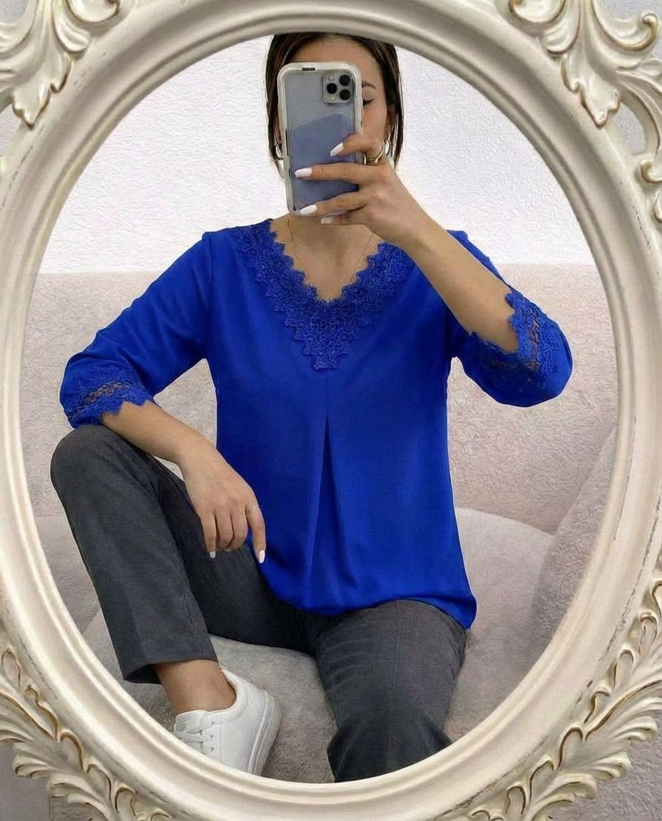 блуза с кружевной отделкой,блузка с кружевами,женская блуза,женская блузка,блузка женская модная