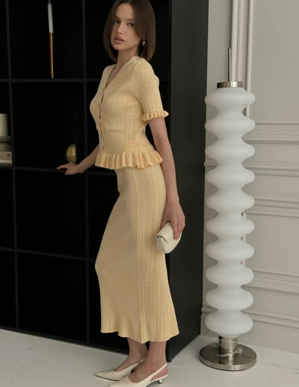 трикотажные костюмы,костюм трикотажный с юбкой,костюм трикотажный с юбкой макси emberens,стильный трикотажный костюм,женский костюм