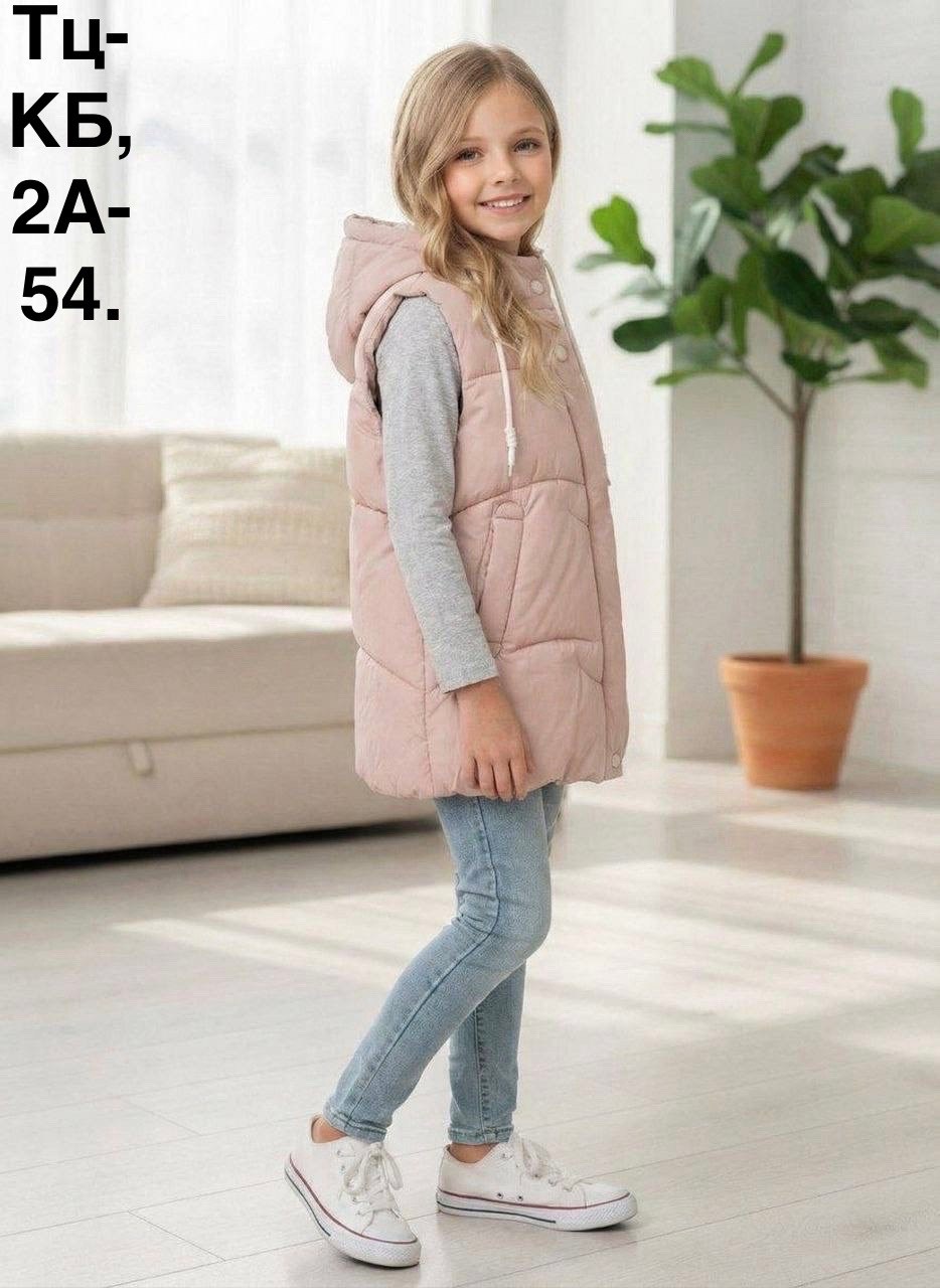 жилет детский,жилет для девочек,жилет демисезонный,жилет утепленная,жилетка утепленная демисезонная с капюшоном