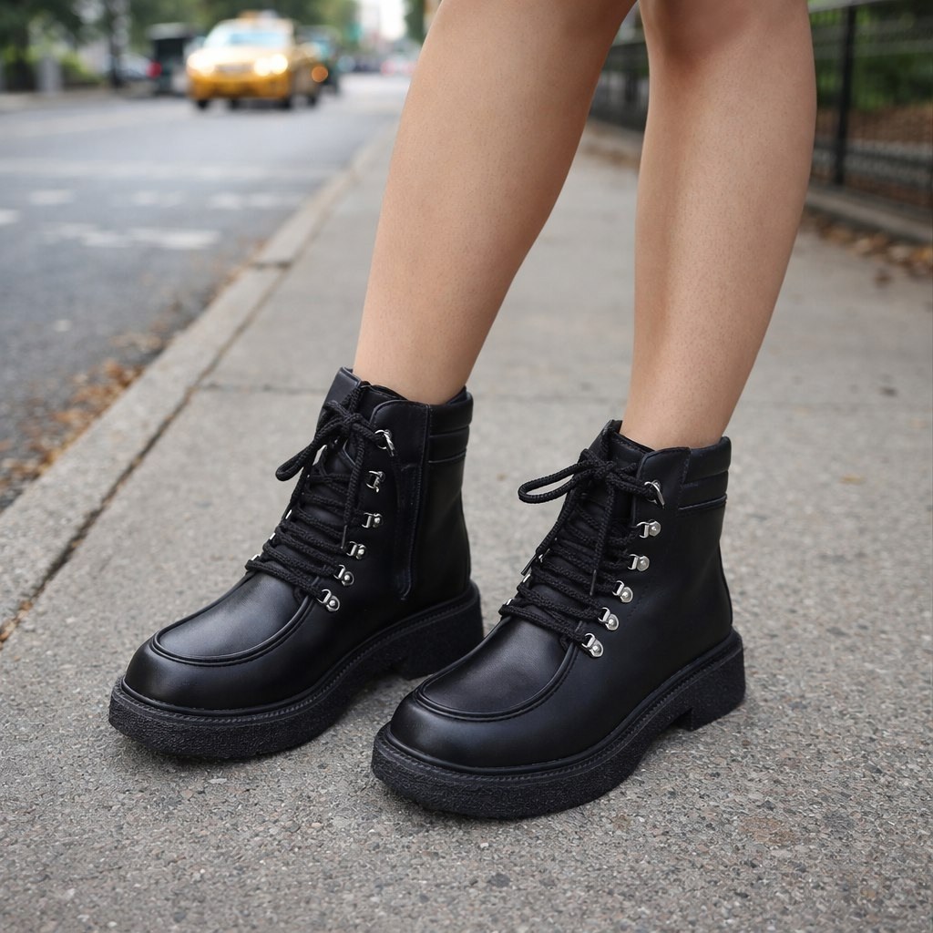 ,ботинки женские,женская ,грубые ботинки,ботинки и ботильоны